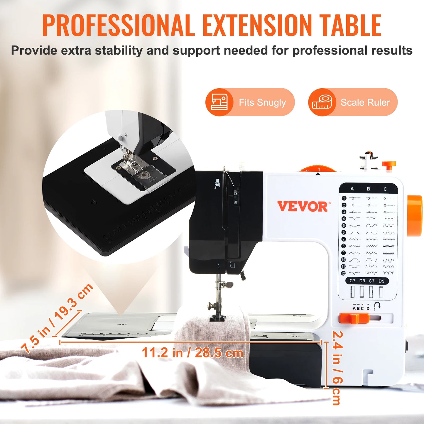 Sewing Machine Portable Dual Speed