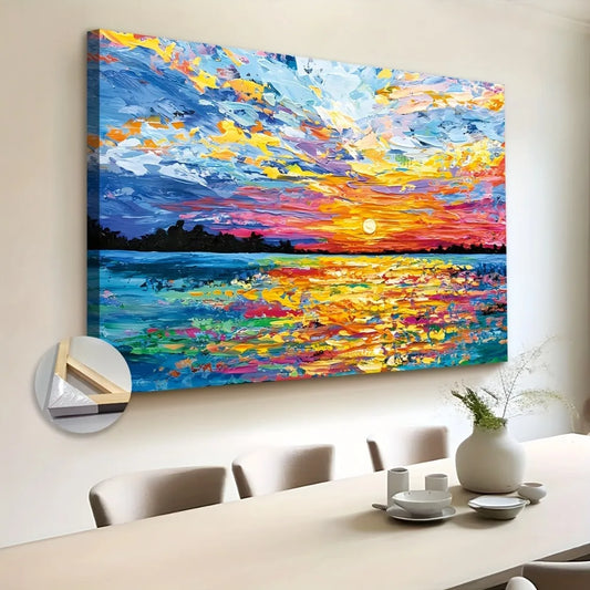 Ocean Sunset Painting