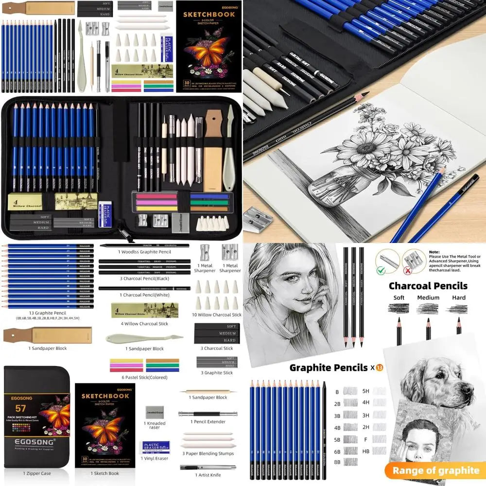 Drawing Set Sketch Pencils Kit