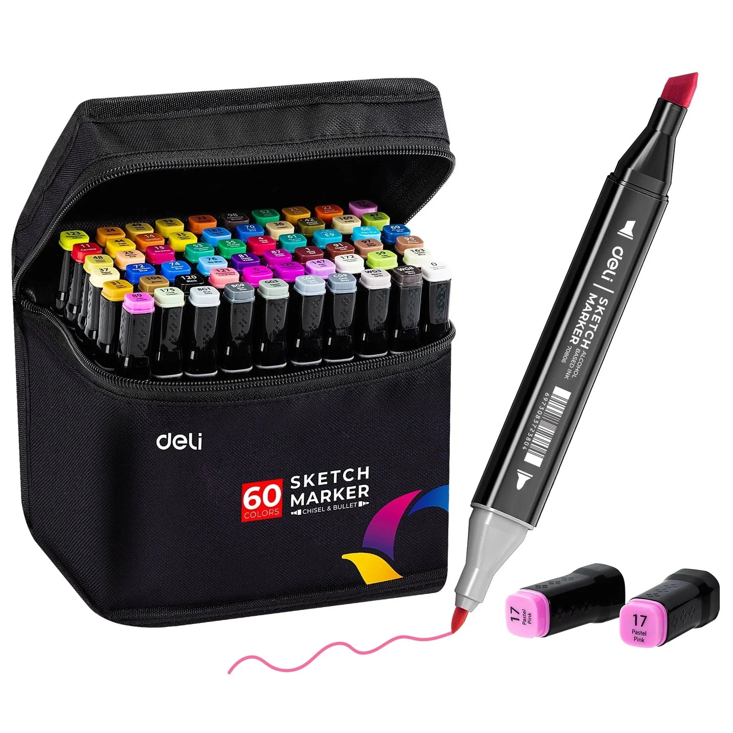 Dual Tips Coloring Marker Pens Highlighters