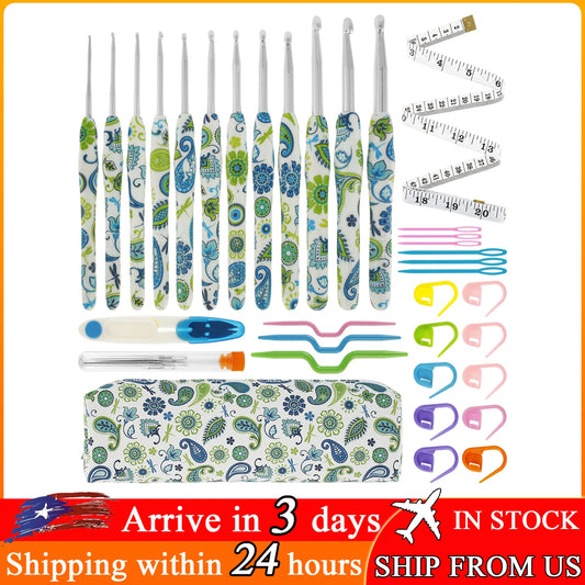 Crochet Hook Set And Accessories