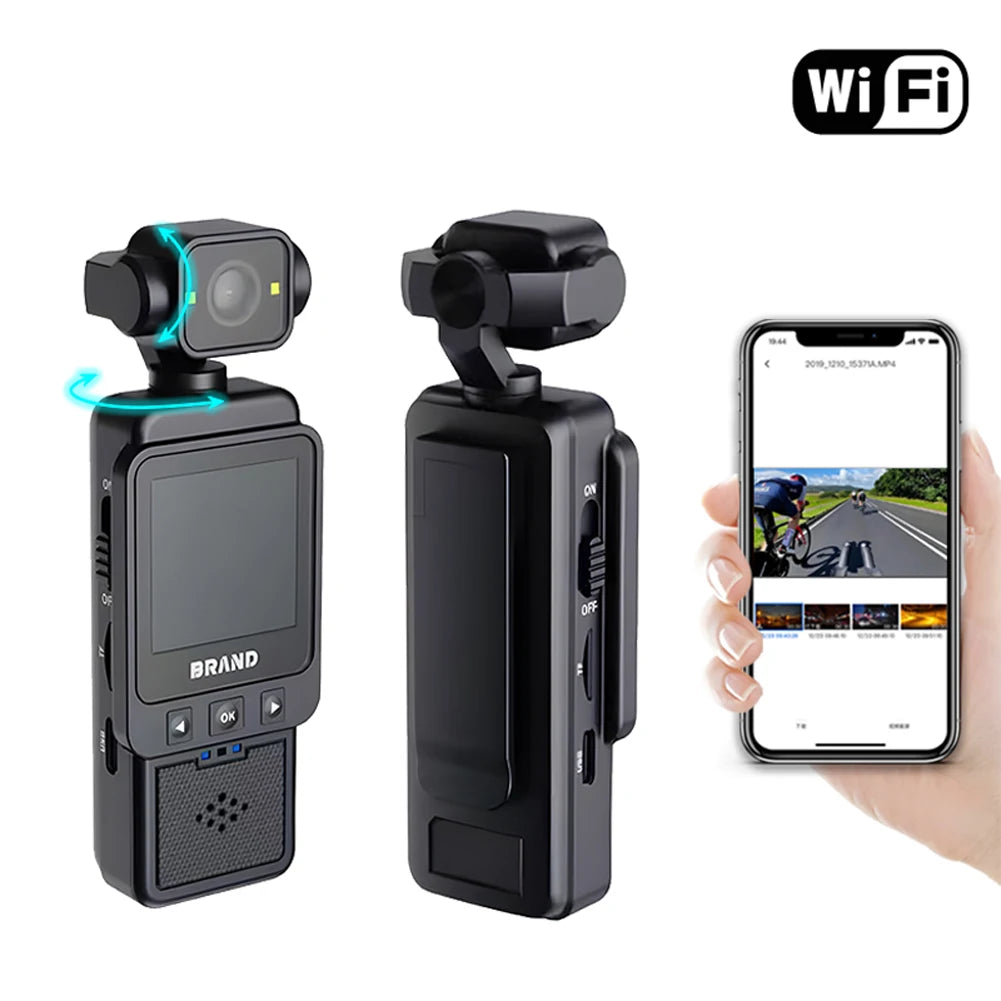 HD 180 ° Rotating Mini Portable Camera