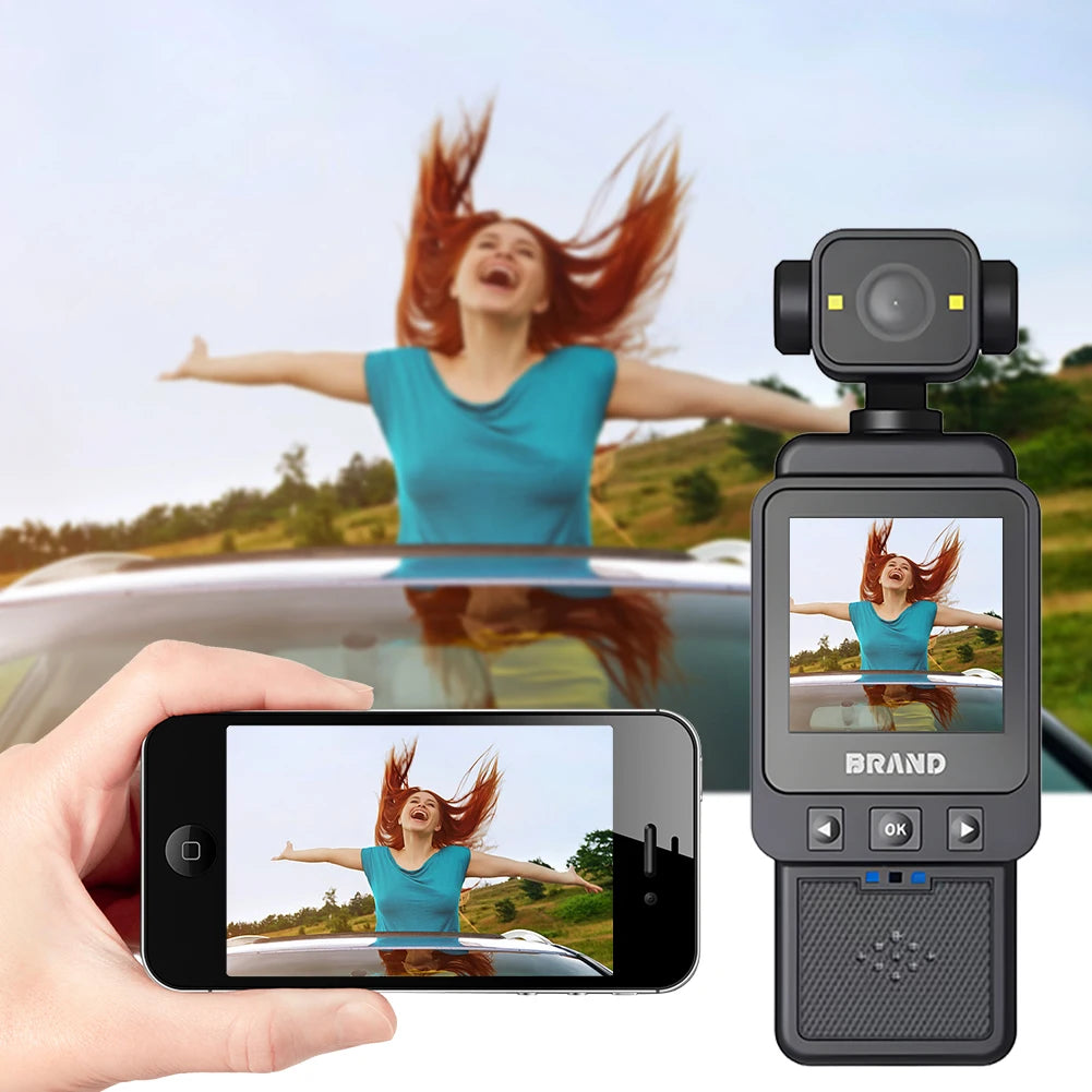 HD 180 ° Rotating Mini Portable Camera