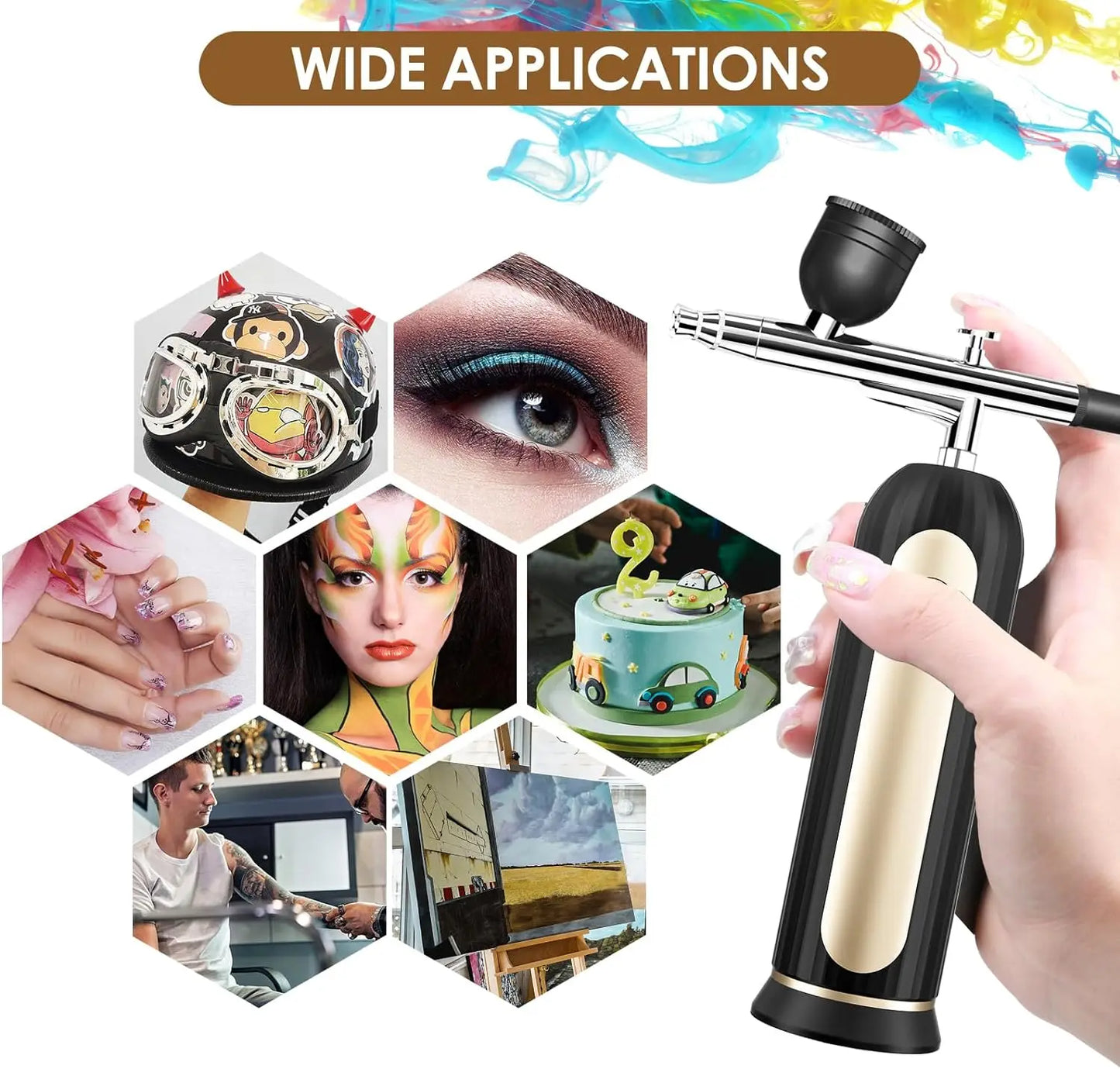 Cordless Airbrush Kit with Compressor