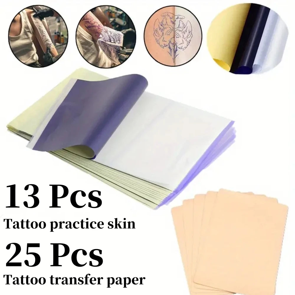 Tattoo Skin Practice Transfer Paper Set