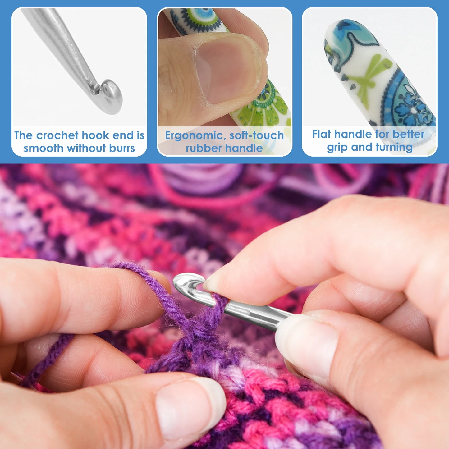 Crochet Hook Set And Accessories