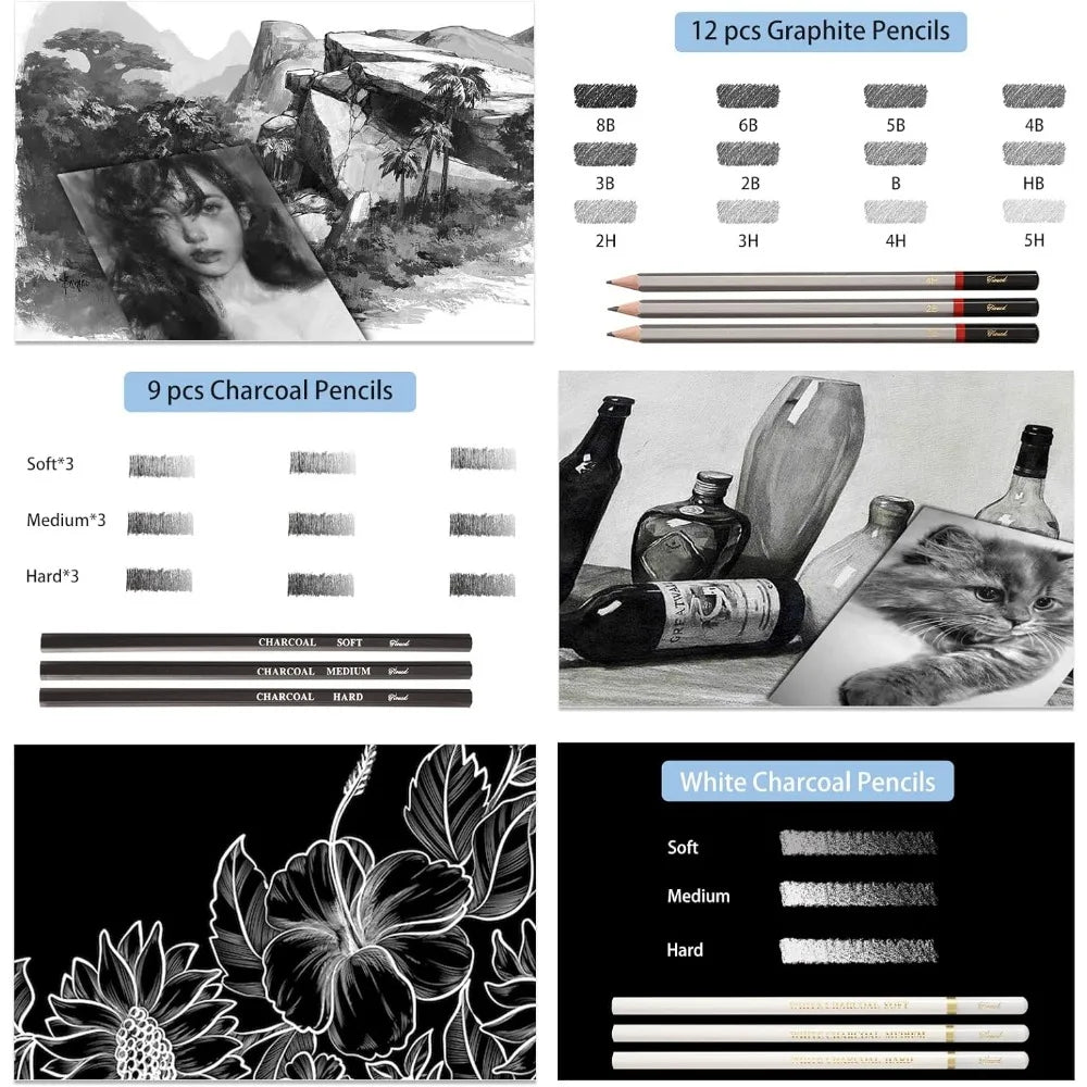 Professional Art Supplies Drawing Set