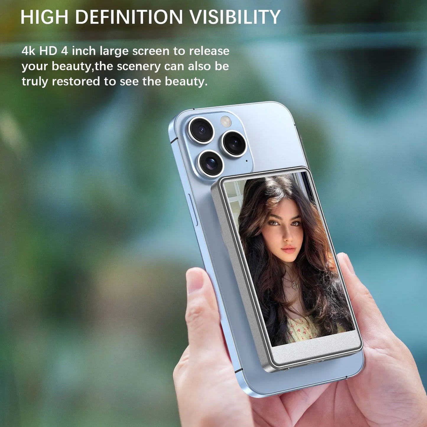 Vlog Selfie Monitor Screen For Phone