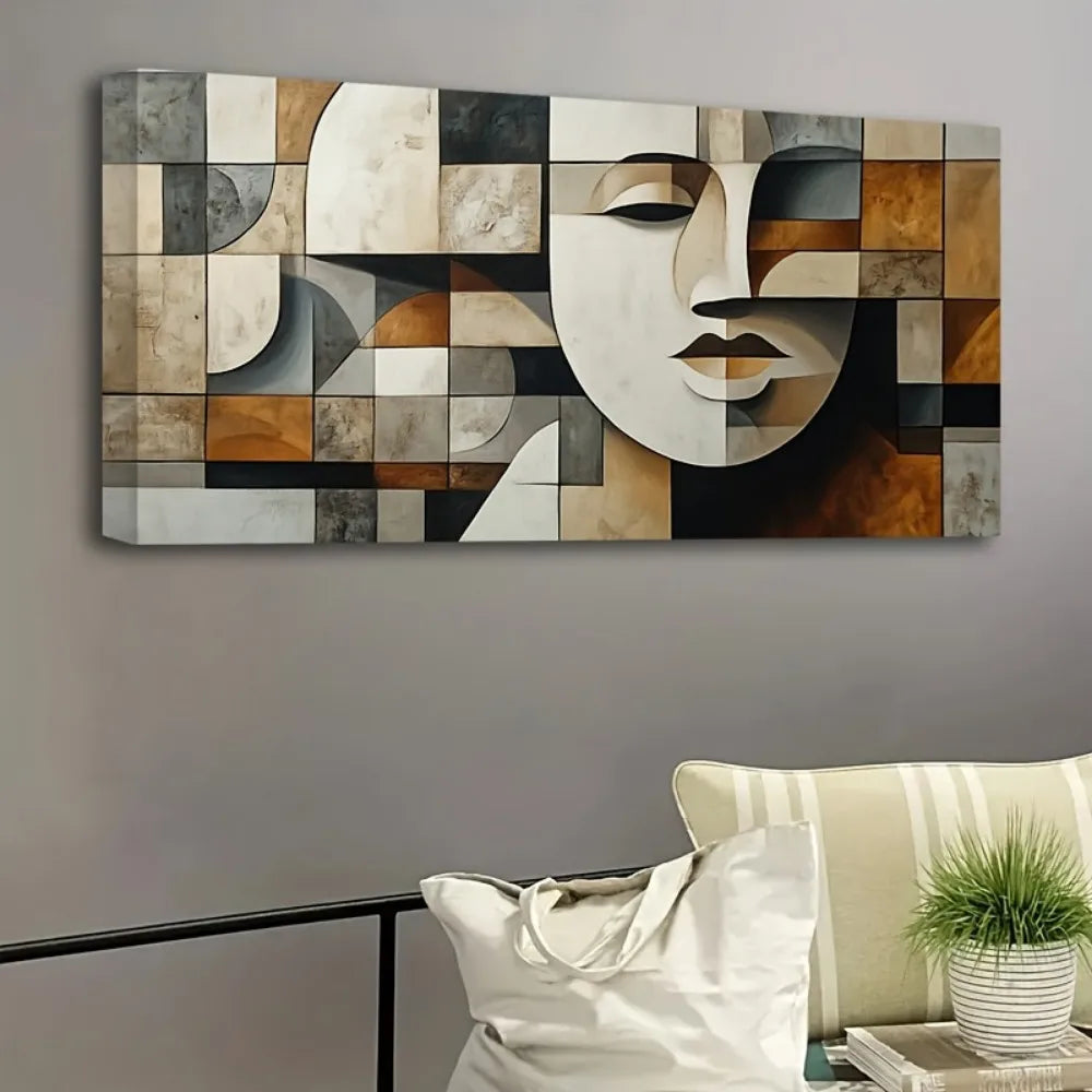 Hand-Painted Abstract Painting