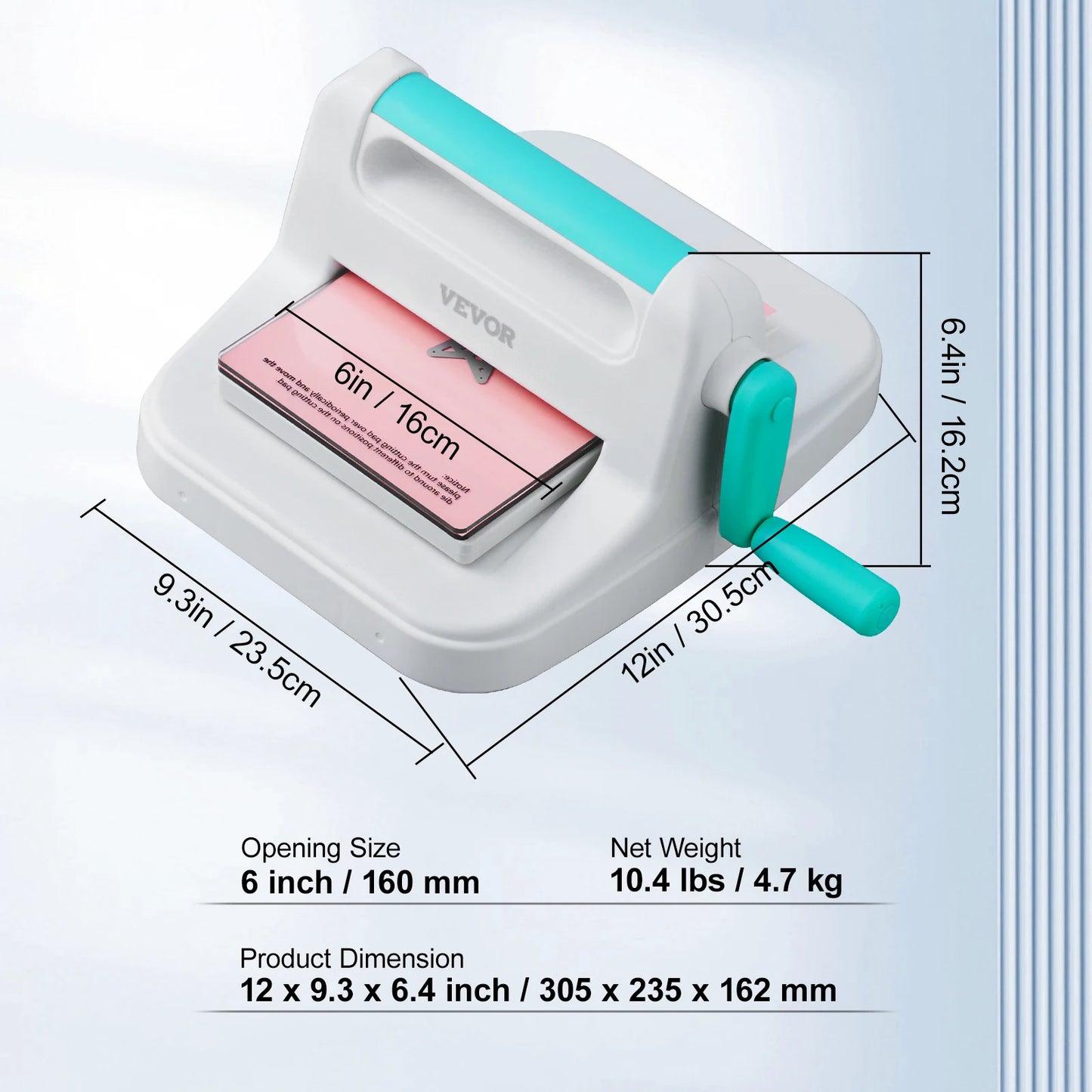 Manual Die Cutting Embossing Machine
