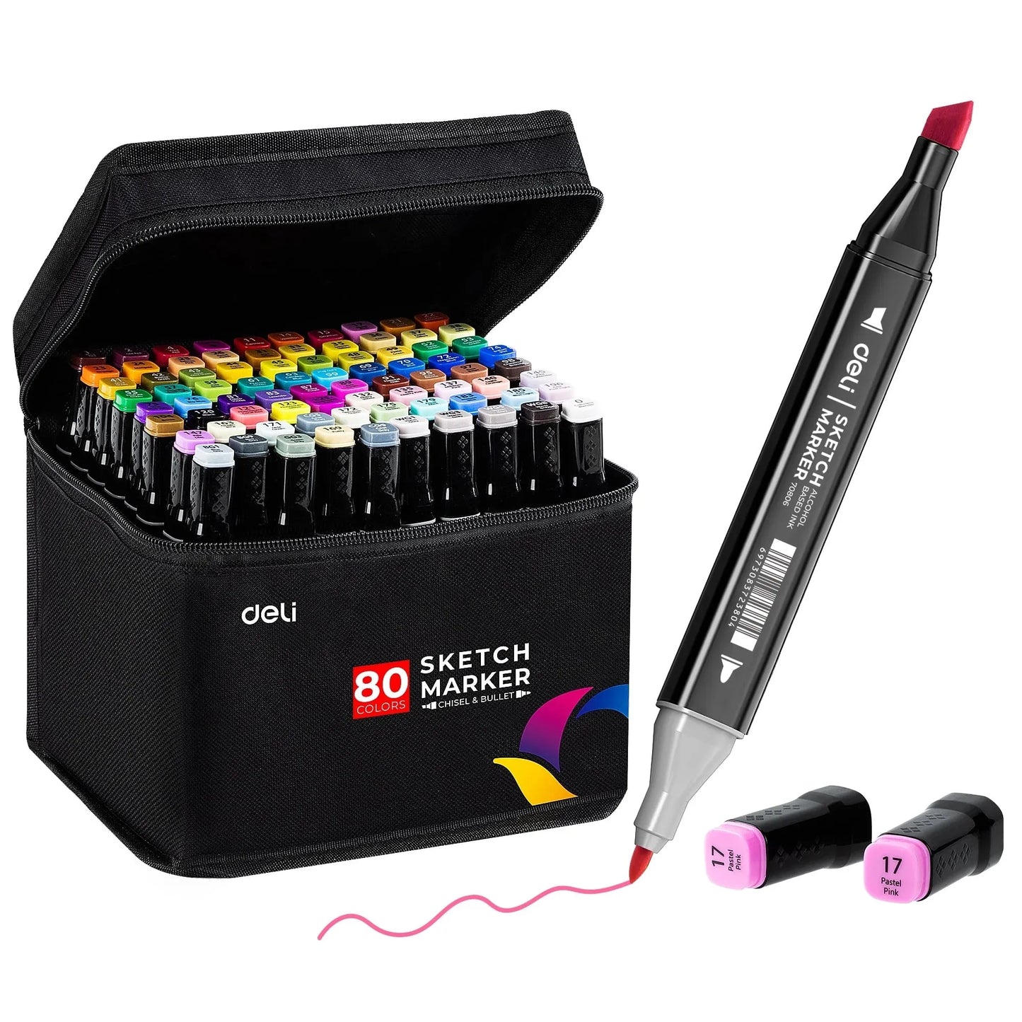 Dual Tips Coloring Marker Pens Highlighters