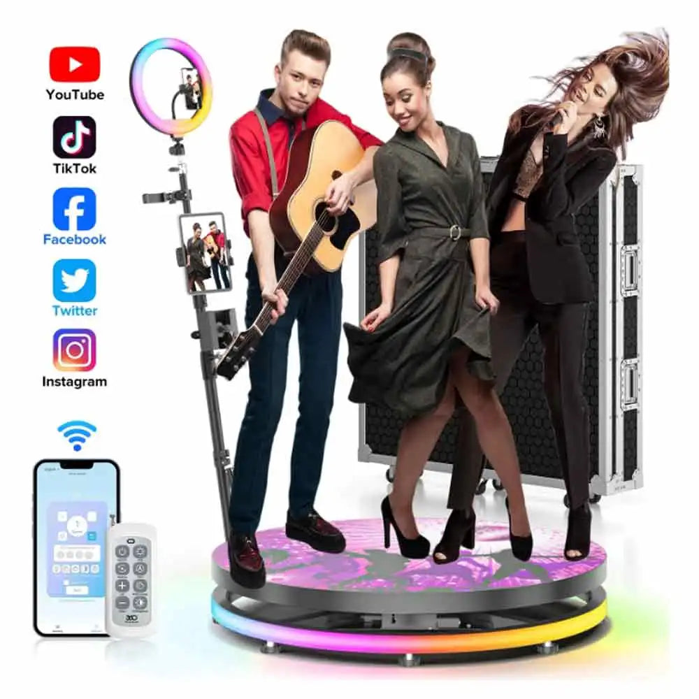 360 Photo Booth Machine Platform