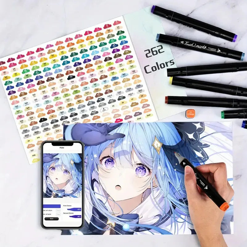 Dual Tip Art Markers For Adult