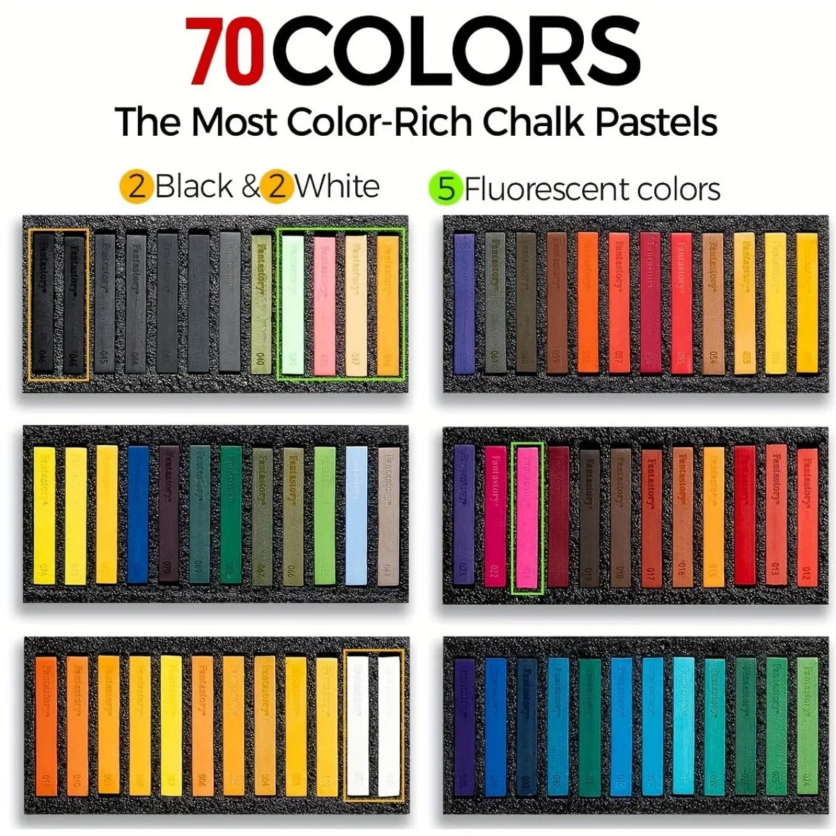 Soft Chalk Pastels Set