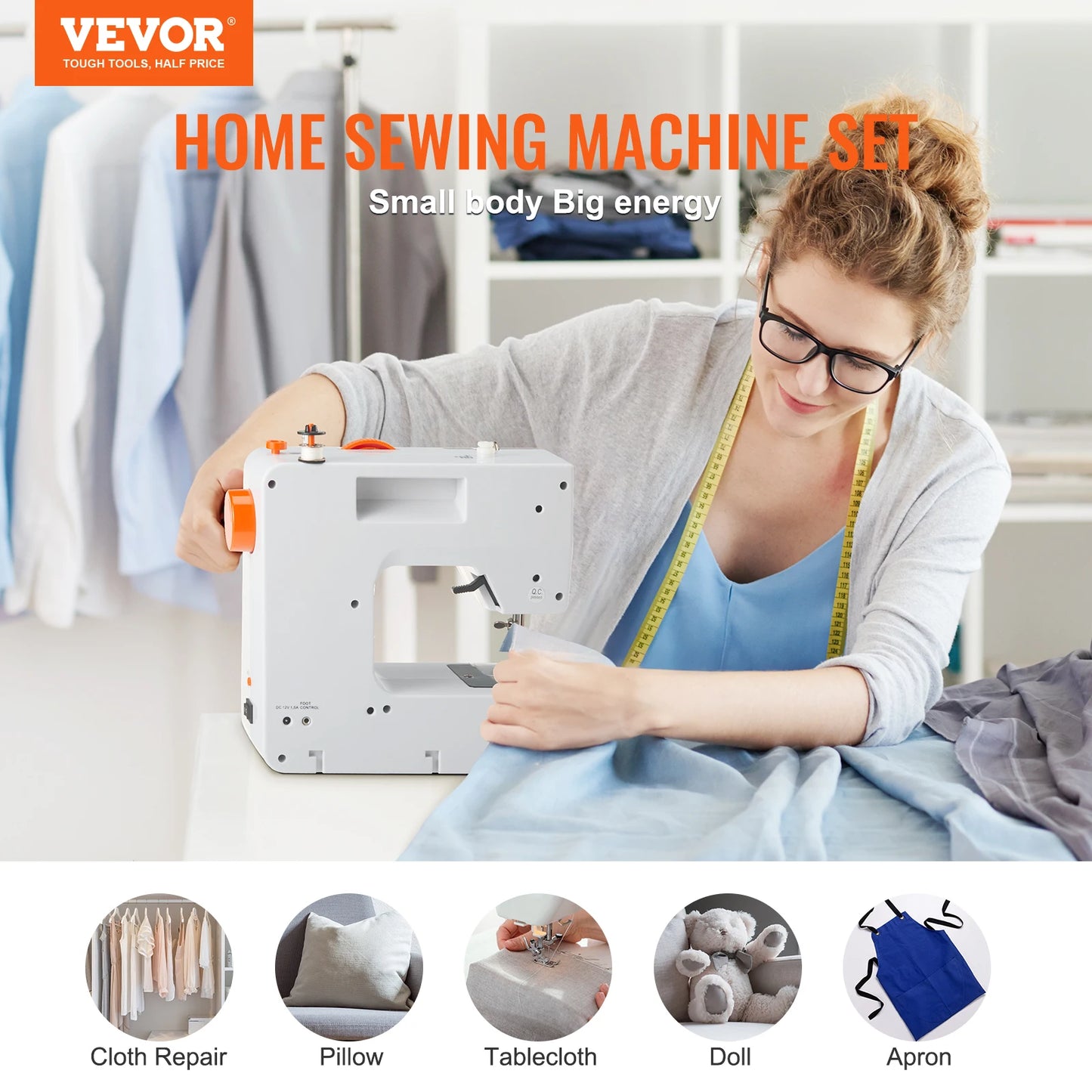 Sewing Machine Portable Dual Speed