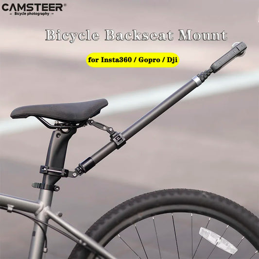Bicycle Backseat Mount GoPro Camera