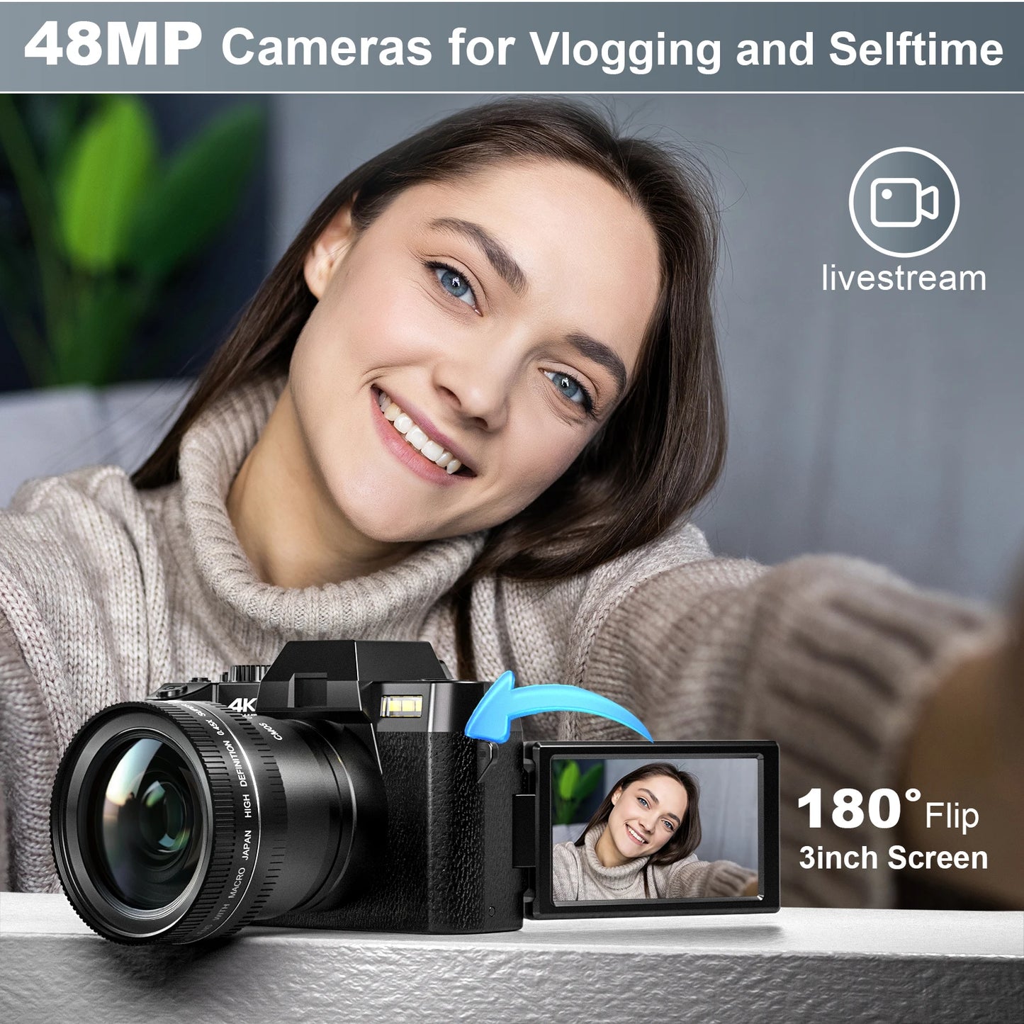 4K WIFI Webcam Video Recorder