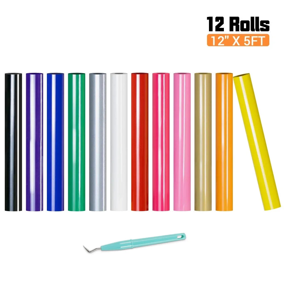 Multi Colors Heat Transfer Vinyl Roll
